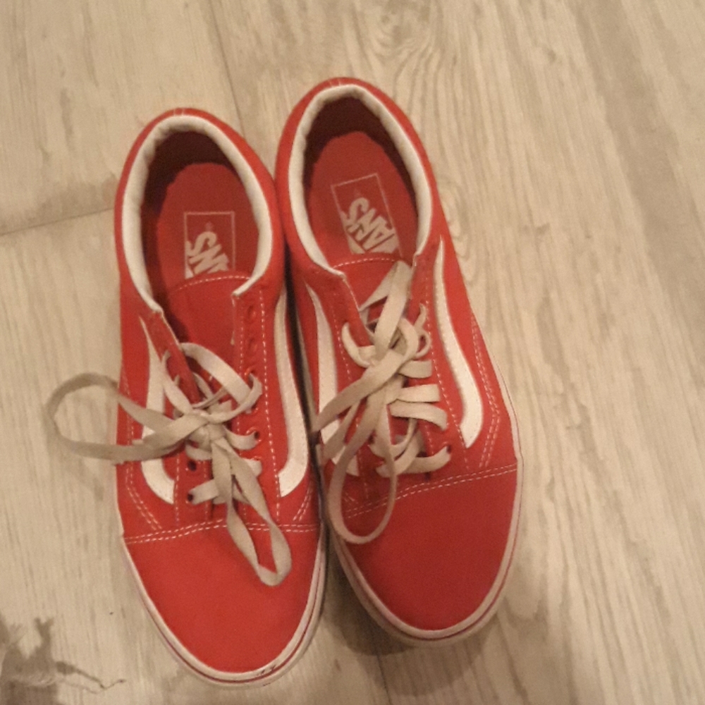 Red Vans - Picture 4 of 4